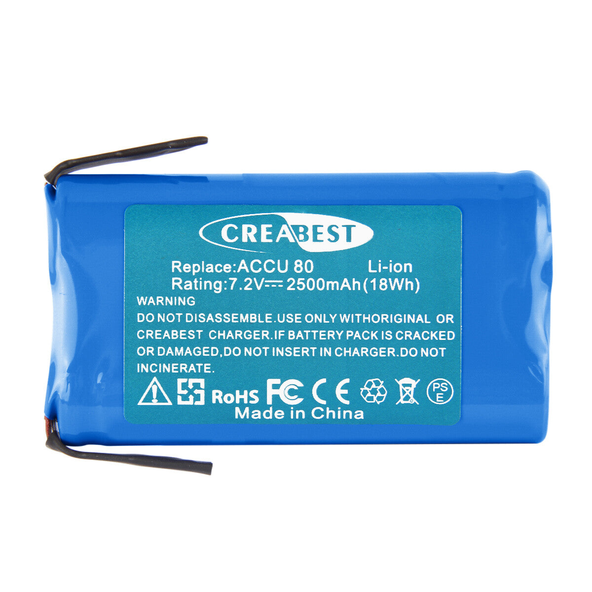 SHENTEC 7.2V 2500MAH LI-ION BATTERIA PER GARDENA ACCU80 8802-00.640.00 ACCU 80 8803 8824