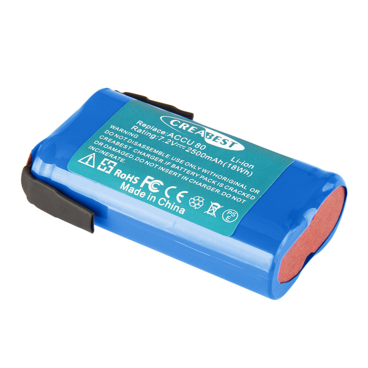 SHENTEC 7.2V 2500MAH LI-ION BATTERIA PER GARDENA ACCU80 8802-00.640.00 ACCU 80 8803 8824