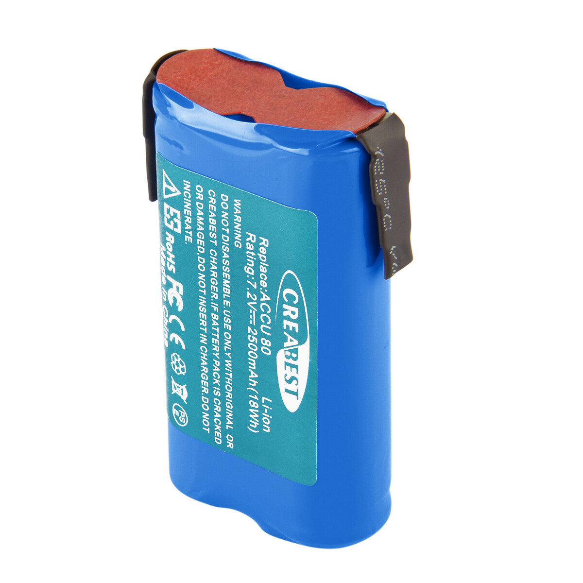 SHENTEC 7.2V 2500MAH LI-ION BATTERIA PER GARDENA ACCU80 8802-00.640.00 ACCU 80 8803 8824