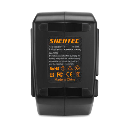 SHENTEC Batteria di ricambio Ni-MH 4Ah 9.6V per Hilti SBP10 SPB105 SB10 SF100A BD2000 315078