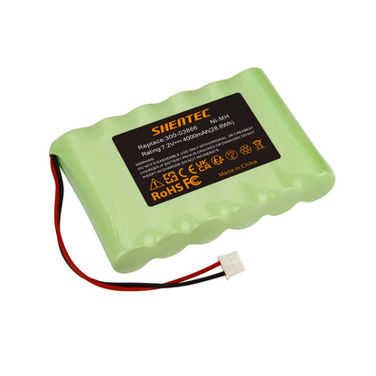 SHENTEC Batteria Ni-MH 7,2V 4000mAh per Honeywell Lynx 5100/5200/5300 300-03866 LCP500-4B