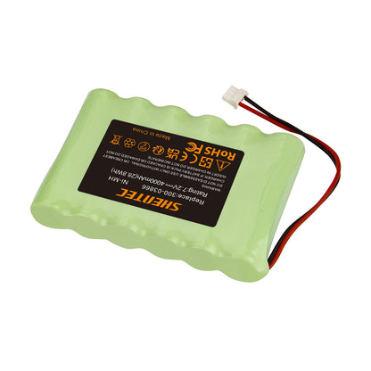 SHENTEC Batteria Ni-MH 7,2V 4000mAh per Honeywell Lynx 5100/5200/5300 300-03866 LCP500-4B