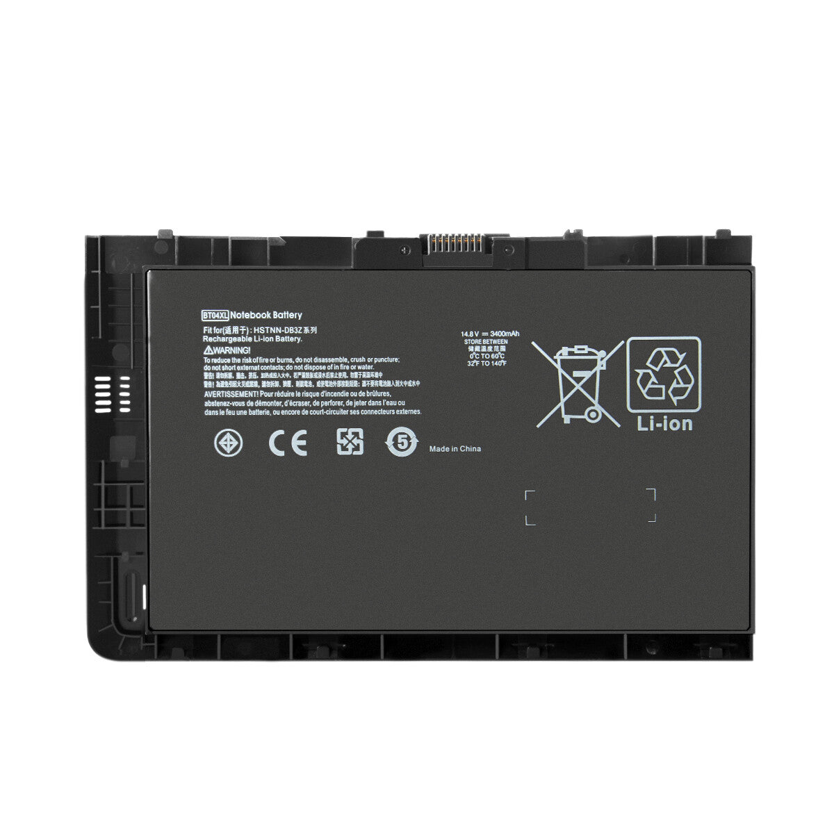Batteria 52Wh 14,8V BT04XL HSTNN-DB3Z BA06XL per HP EliteBook Folio 9470m 9480m