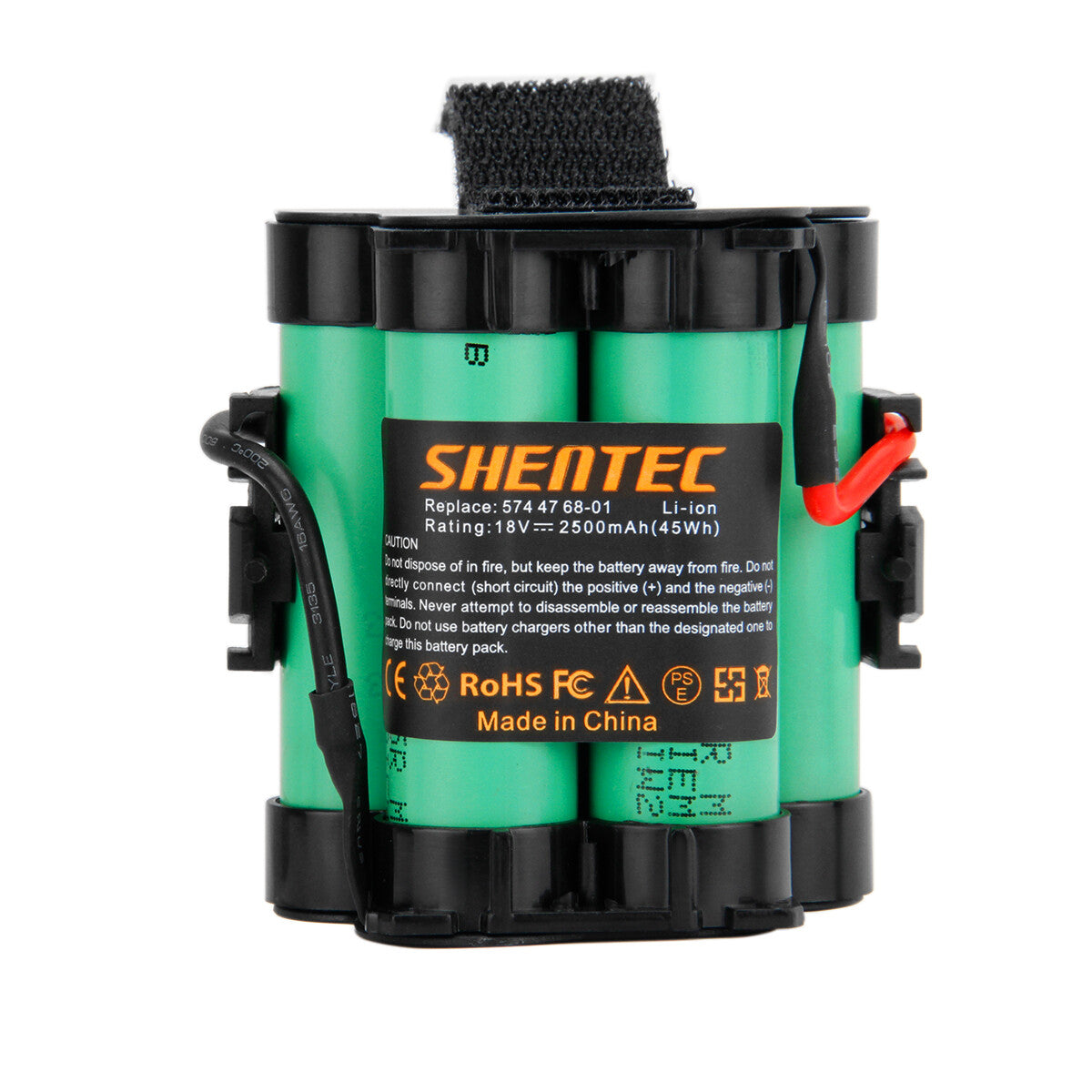 SHENTEC 18V 2500mAh batteria Li-Ion per Husqvarna Automower 105 Gardena R38Li R40Li R45Li