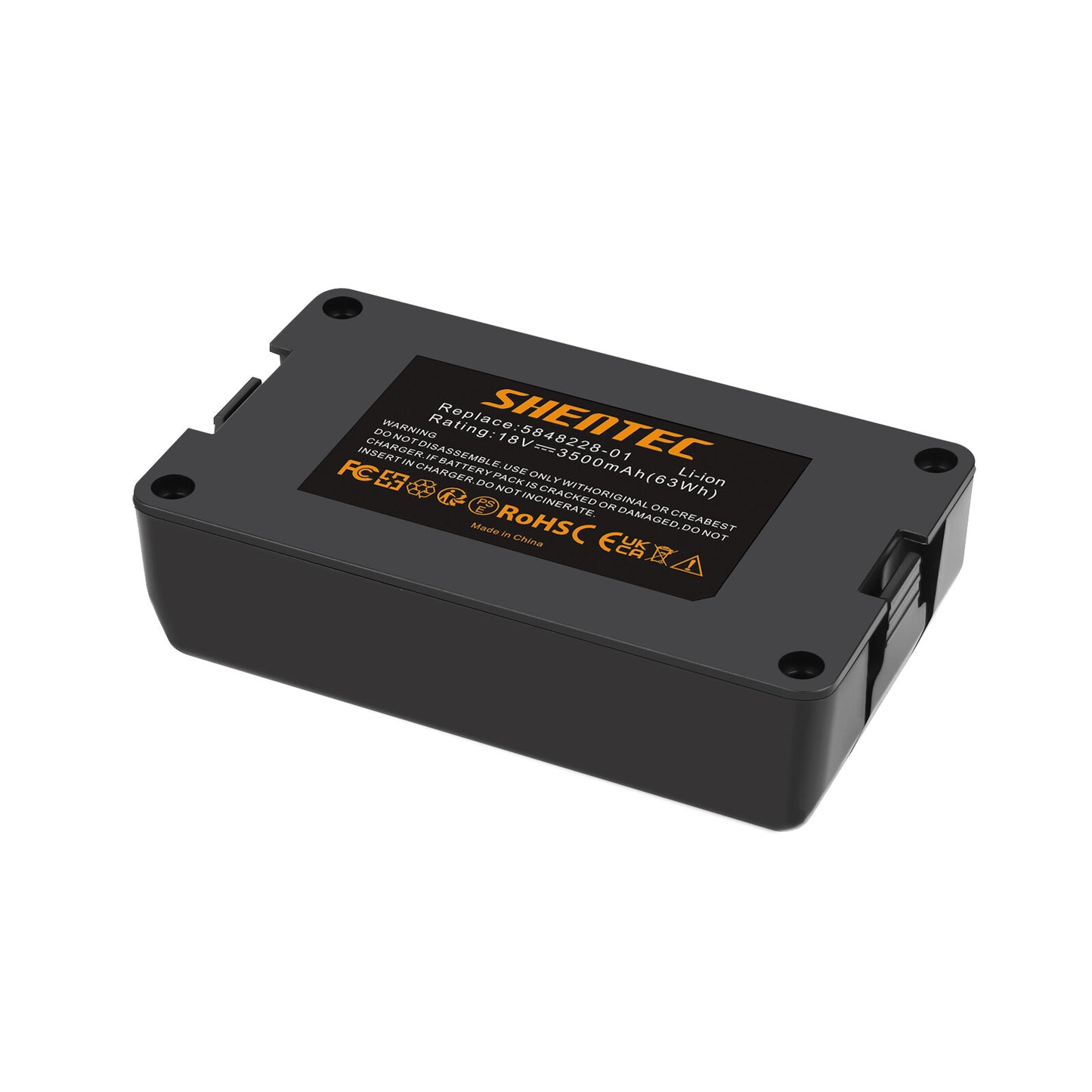 SHENTEC Batteria Li-Ion 3500mAH 18V per Gardena Sileno 2020 City 2018 Sileno+R100L