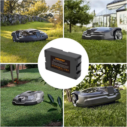 SHENTEC Batteria Li-Ion 3500mAH 18V per Gardena Sileno 2020 City 2018 Sileno+R100L