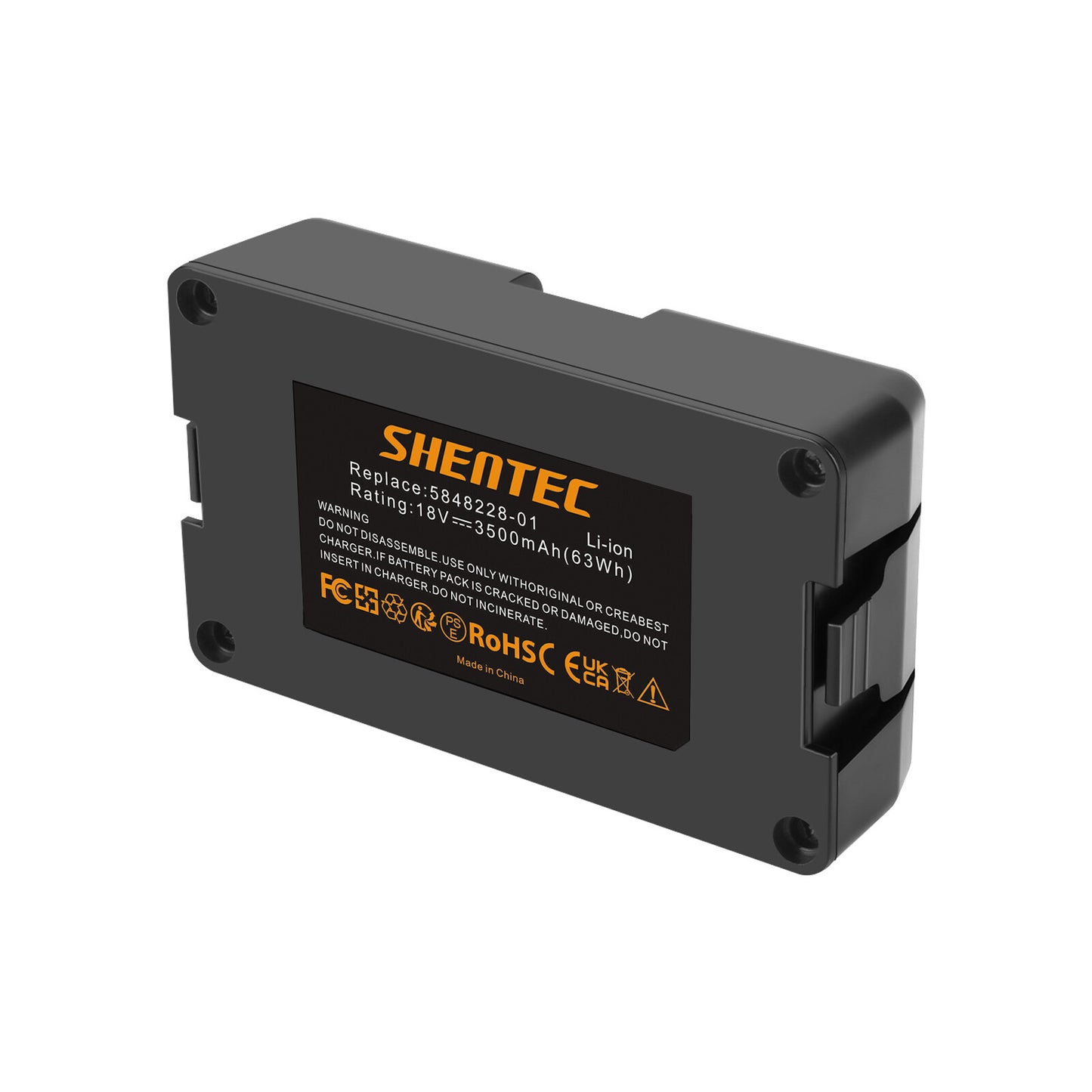 SHENTEC Batteria Li-Ion 3500mAH 18V per Gardena Sileno 2020 City 2018 Sileno+R100L