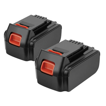 SHENTEC 2X 6AH 20V Li-ion Batteria Per Black Decker LBX20 BDCDMT120 LDX120SB