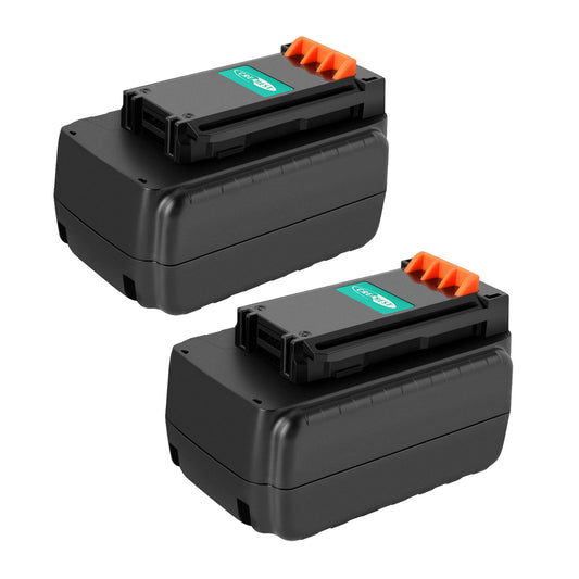 SHENTEC 2X 3.5Ah 36V Li-ion Batteria Per Black Decker LBXR36 BL2036 LBX2040 LST420