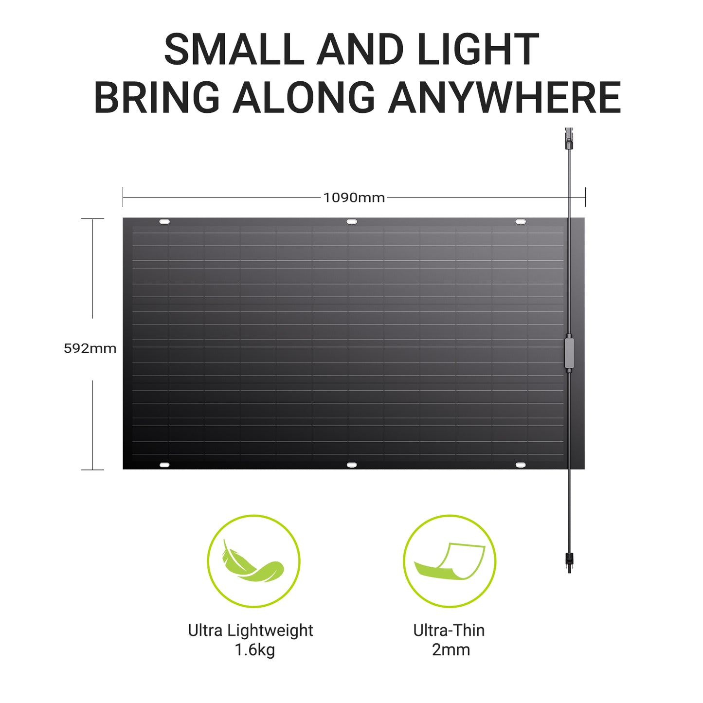 Kit pannello solare flessibile da 240 W, 2 moduli solari flessibili da 120 W, IP67 per balcone, camper, auto, capanno, tetto, barca, fuori rete