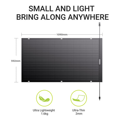 Kit pannello solare flessibile da 240 W, 2 moduli solari flessibili da 120 W, IP67 per balcone, camper, auto, capanno, tetto, barca, fuori rete