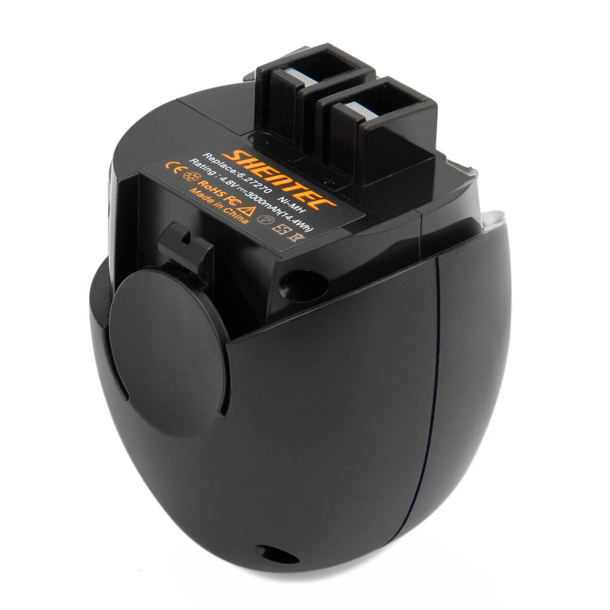 SHENTEC Batteria di ricambio Ni-MH 4.8V 3.5Ah per Metabo Powergrip 2 6.27273 6.27270 6.27271