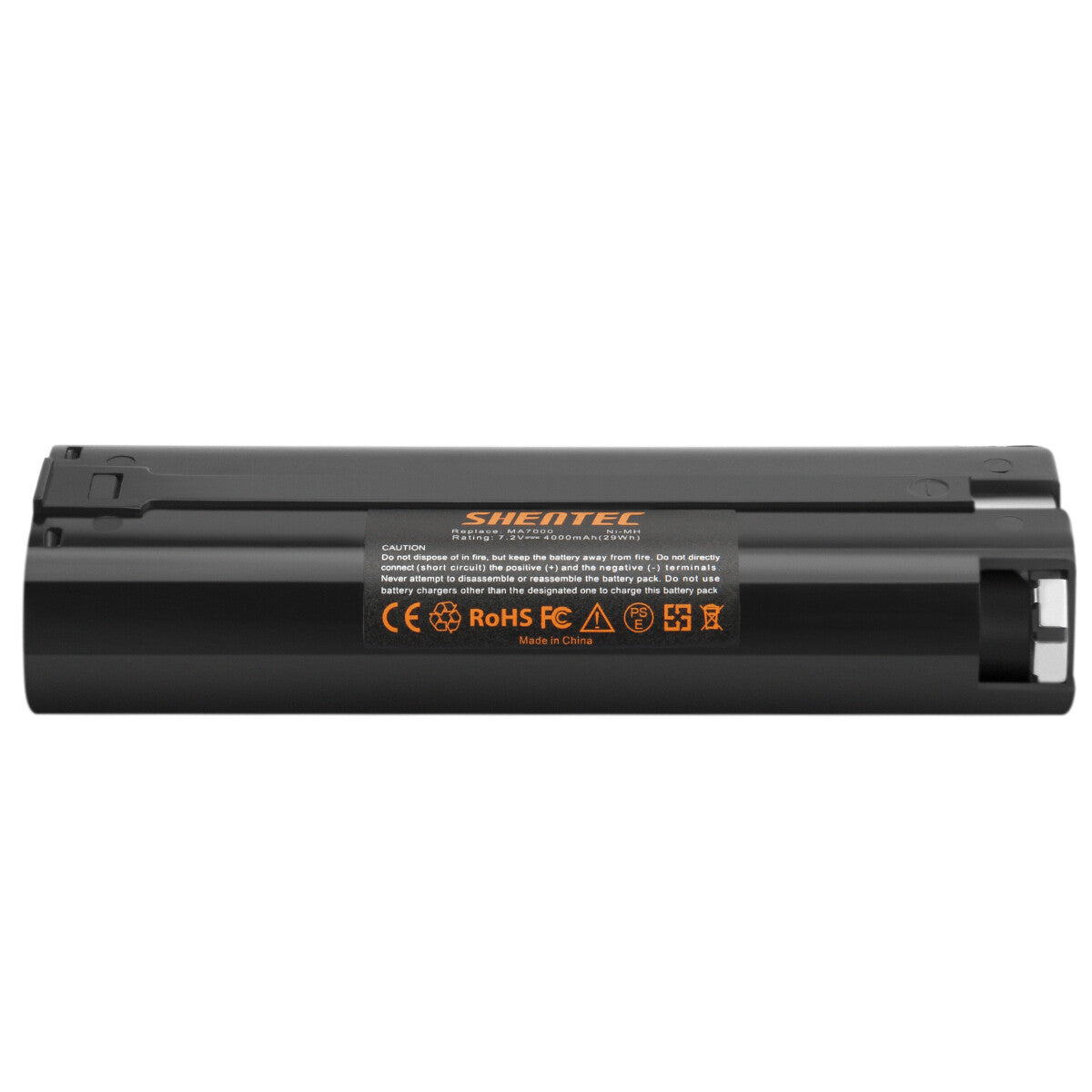 SHENTEC 7.2V 4000mAh Ni-MH Batteria per Makita 7000 7002 7033 191679-9 192532-2 192695-4