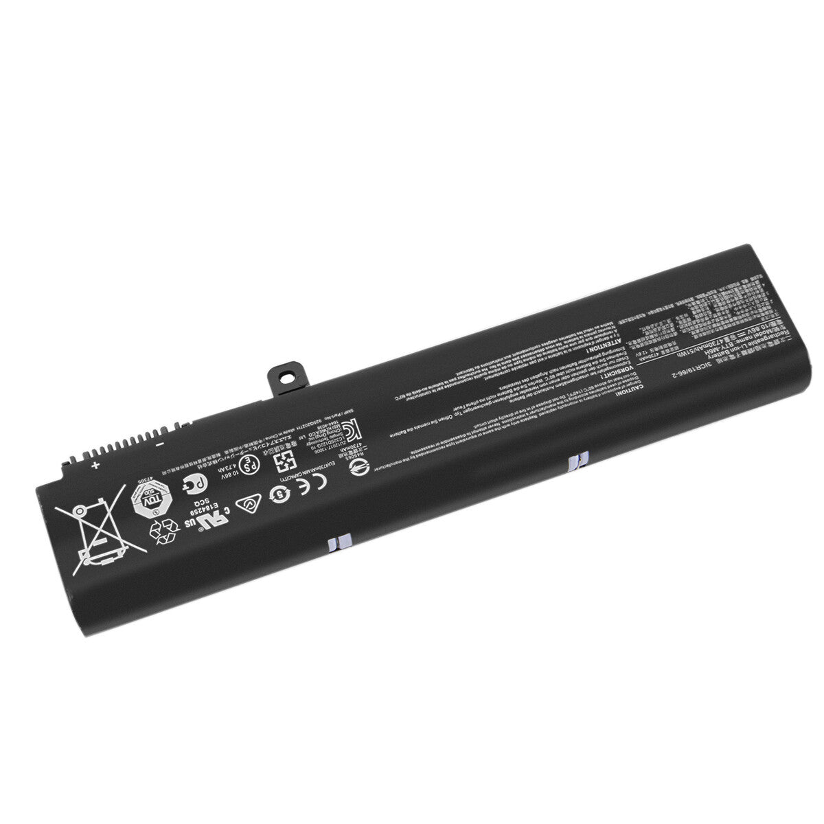 10.86V Batteria BTY-M6H per MSI PE60,PE70,GE72,3ICR19/66-2,MS-16J3,MS-16J5L,GL62M