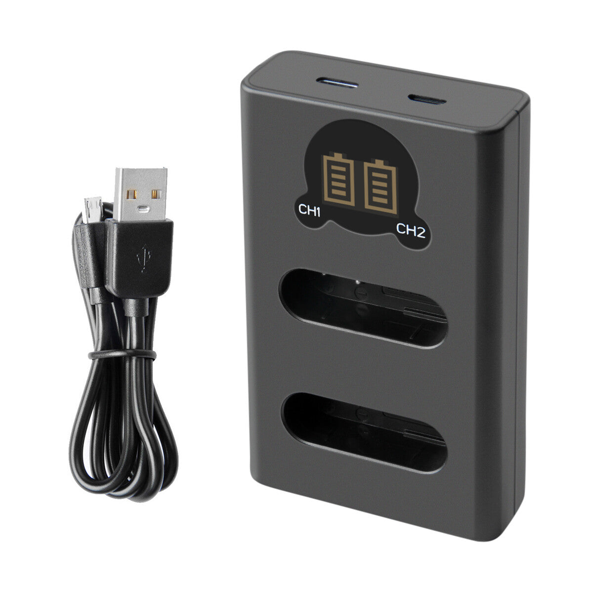 2X EN-EL23 Batteria e Caricabatterie per Nikon Coolpix P900 S810c B700 P600 P610 P610s