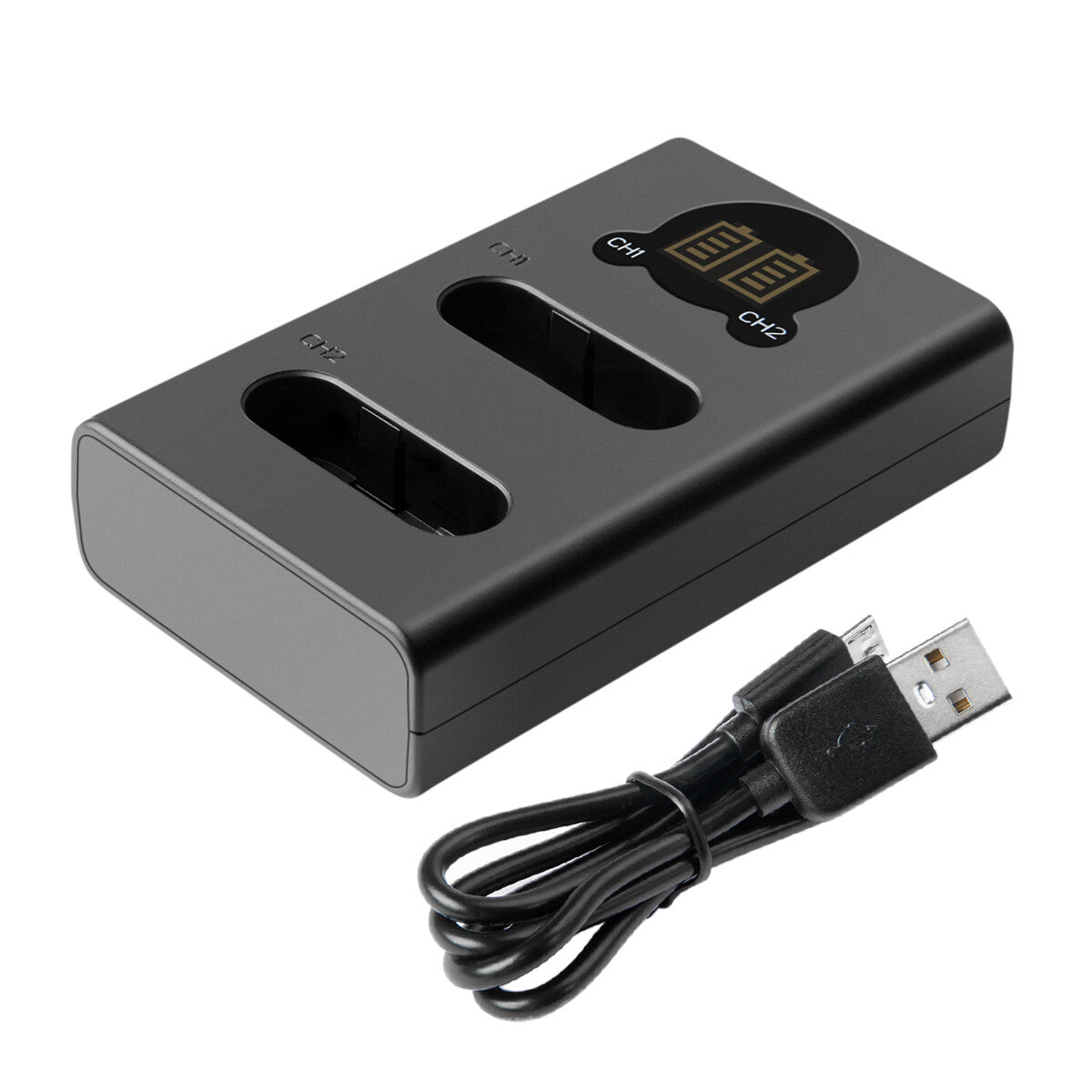 2X EN-EL23 Batteria e Caricabatterie per Nikon Coolpix P900 S810c B700 P600 P610 P610s