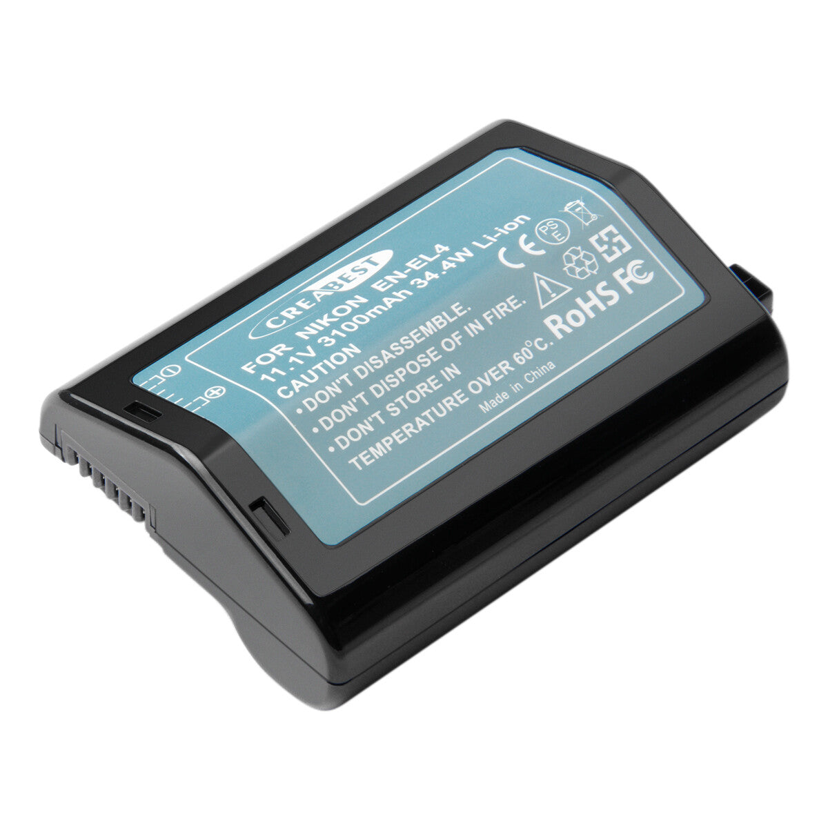 Batteria 3100mAh EN-EL4 per Nikon EN-EL4e F6 D2X D2Xs D2H D2Hs D3 D3S D3X EN-EL4a