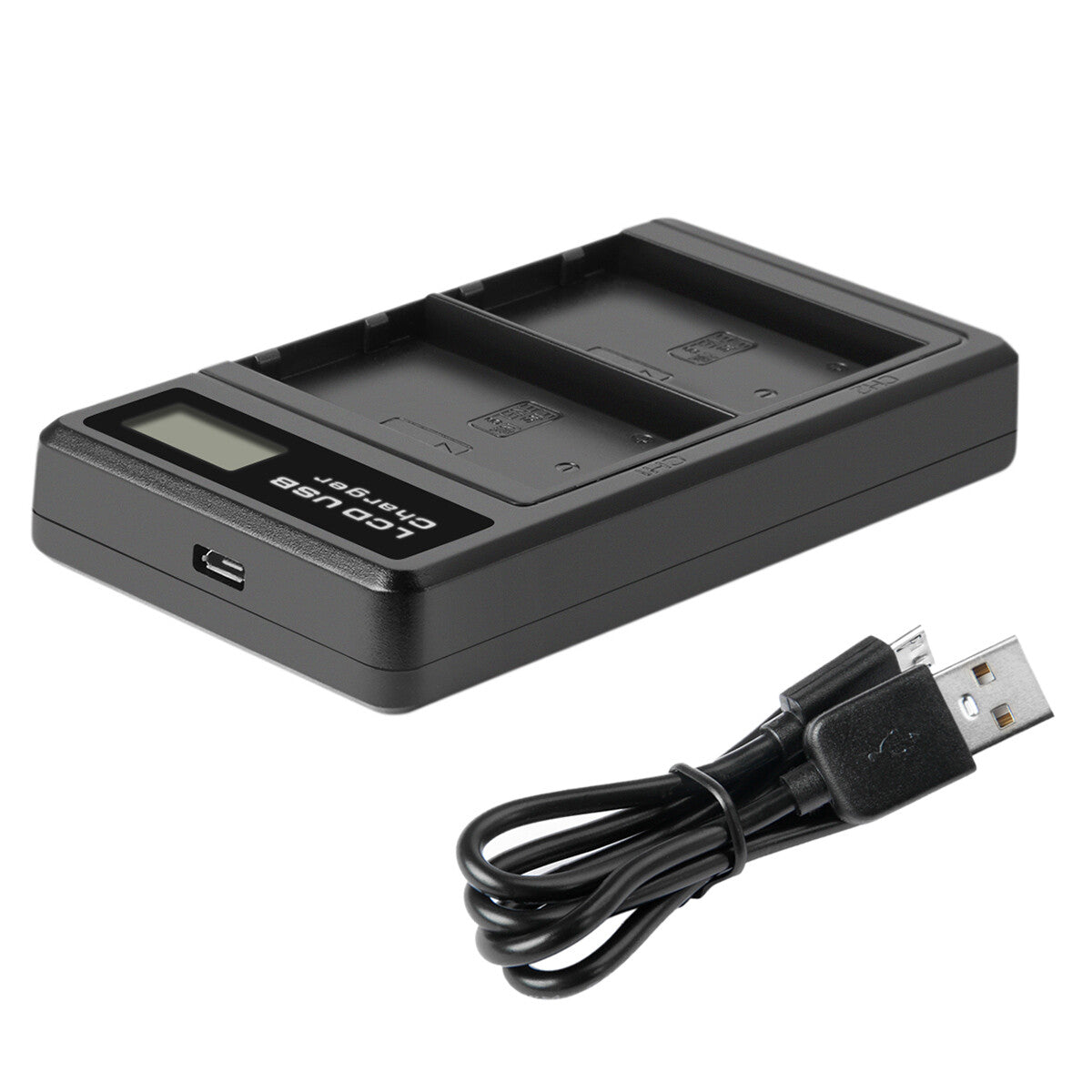 2x Batterie EN-EL9 2.0Ah +Caricabatterie per Nikon EN-EL9a D40X DSLR D3000 D5000 D60 D40