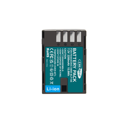 2x Batteria DMW-BLF19 e caricabatterie LCD per Panasonic Lumix GH3 GH4 GH5 GH5M2 GH5S G9