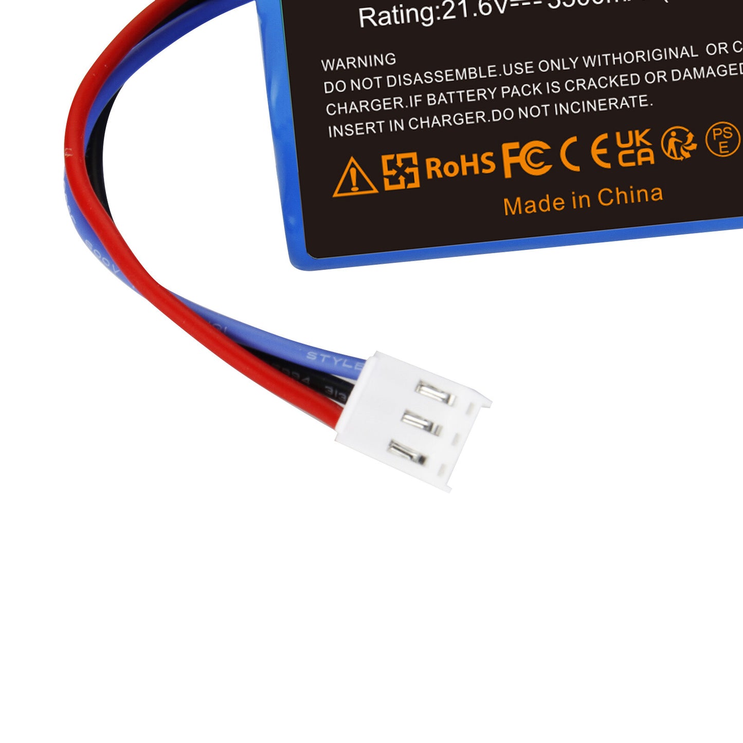 SHENTEC Batteria di ricambio 3.5Ah 21,6V per Philips FC6721 FC6723 FC6721 FC6722 FC6729 INR18650C25