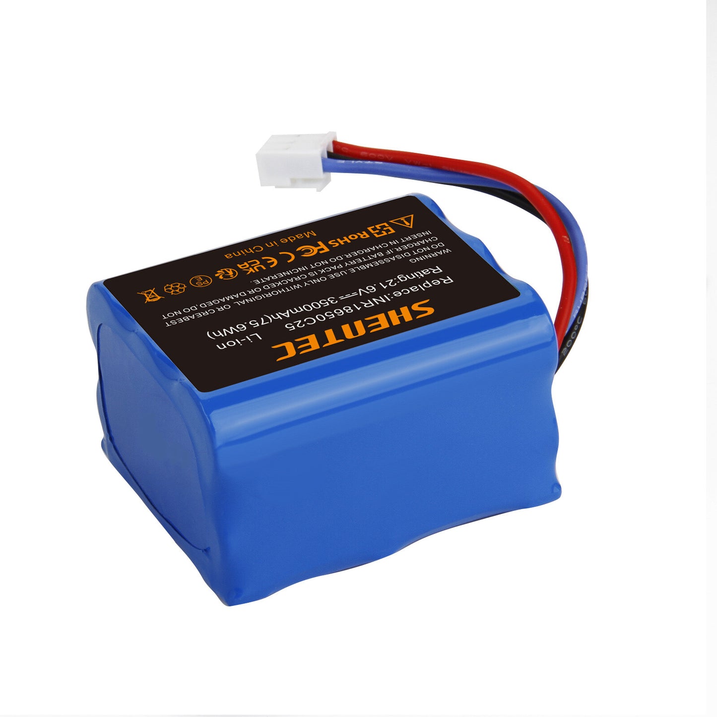 SHENTEC Batteria Li-Ion 21,6V 2x3.5Ah per Philips FC6721/01 FC6722/01 FC6723 FC6726 FC6729