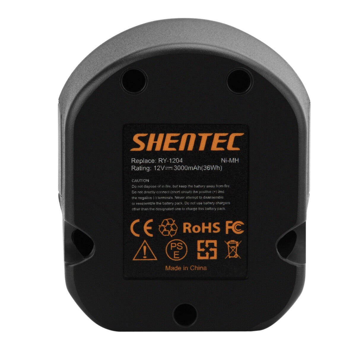 Batteria di ricambio SHENTEC 12V 3000mAh Ni-MH per Ryobi 1400143 1400652 1400670 4400005 B1222H B1230H