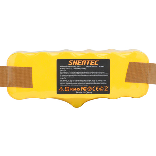 SHENTEC Batteria 14.4V per iRobot Roomba 80501 500 550 600 700 800 900 980