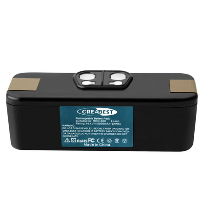 Batteria Li-ion 14.4V 5000mAh per iRobot Roomba 500 510 540 630 790 780 800 890