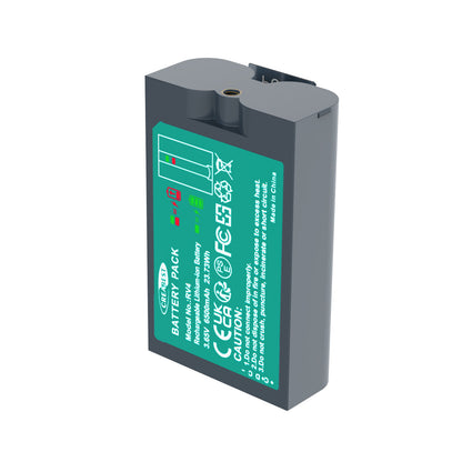 SHENTEC 6.4Ah V4 Batteria Ricaricabile Per Ring Video Doorbell 2 3 4 Spotlight Stick Up
