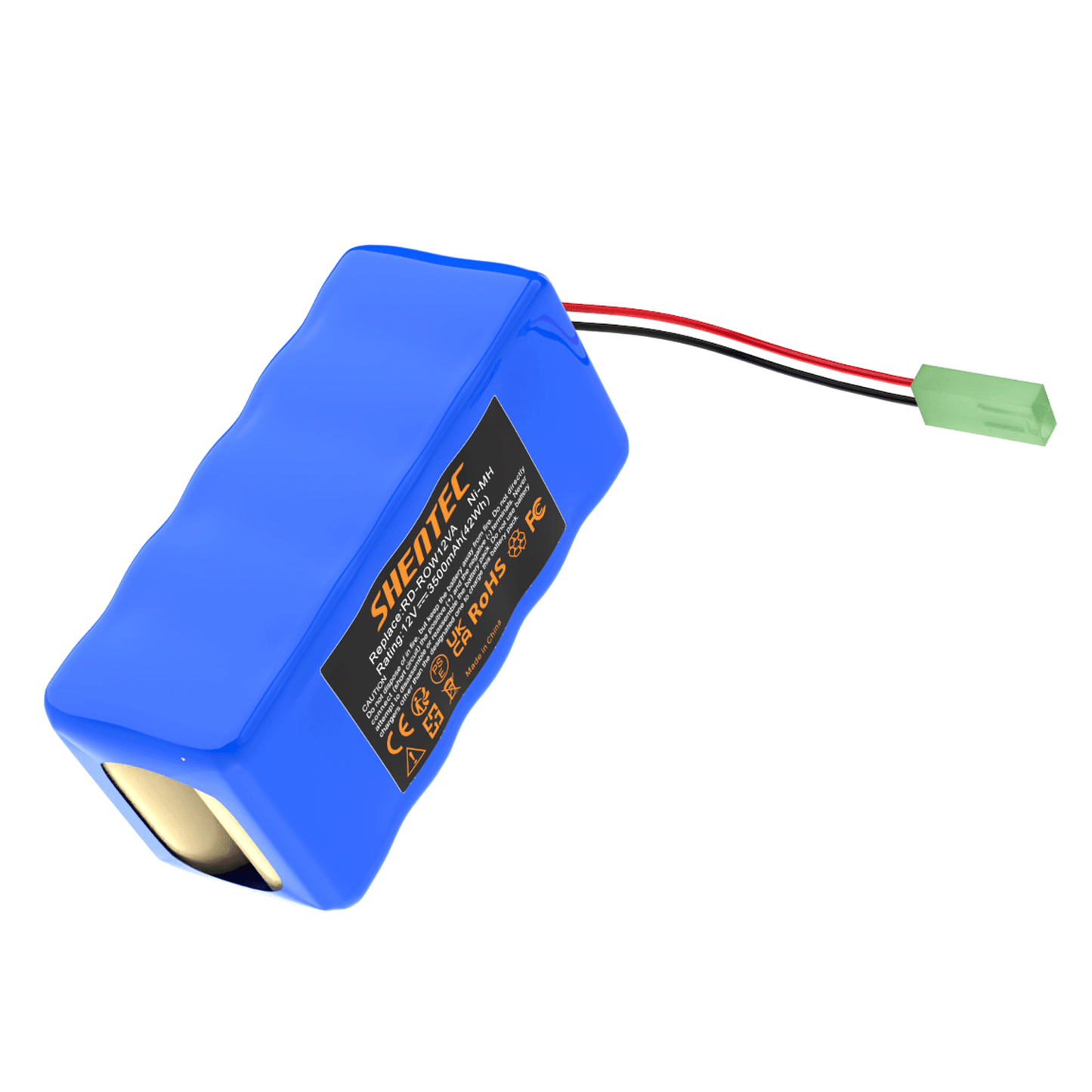 SHENTEC Batteria sostitutiva 3.5Ah 12V per RD-ROW12VA per Rowenta RH846301 RS-Rh5488 RH846501