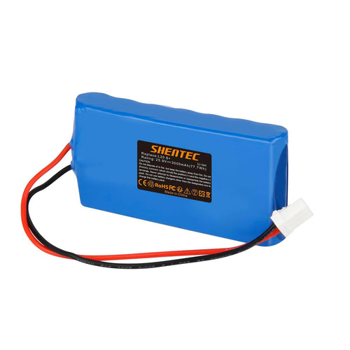 SHENTEC Batteria Li-Ion per rasaerba compatibile con Ambrogio Wipers Techline 015E00600A Ambrogio L15, L15 Deluxe, L20 b, L20 Deluxe, L20 Twenty, L20e Lite, i70, i100S, i130S, Next Tech D1