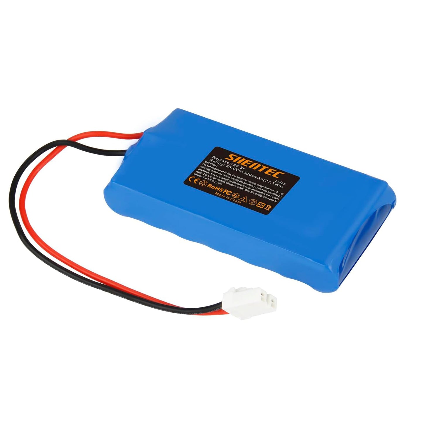 SHENTEC Batteria Li-Ion per rasaerba compatibile con Ambrogio Wipers Techline 015E00600A Ambrogio L15, L15 Deluxe, L20 b, L20 Deluxe, L20 Twenty, L20e Lite, i70, i100S, i130S, Next Tech D1