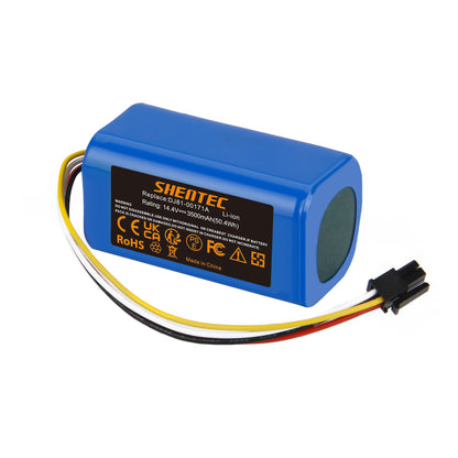 SHENTEC Batteria agli ioni di litio 3.5Ah 14,4V per Samsung PowerBot-E VR5000RM VR05R5050WK DJ81-00171A
