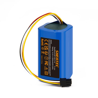 SHENTEC Batteria agli ioni di litio 3.5Ah 14,4V per Samsung PowerBot-E VR5000RM VR05R5050WK DJ81-00171A