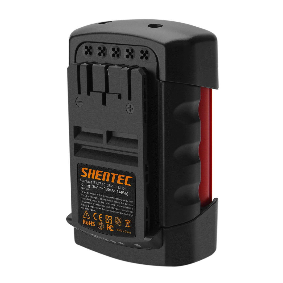 SHENTEC Batteria agli ioni di litio 36V 4000mAh per Bosch BAT810 BAT818 BAT840 2607336003 226000760