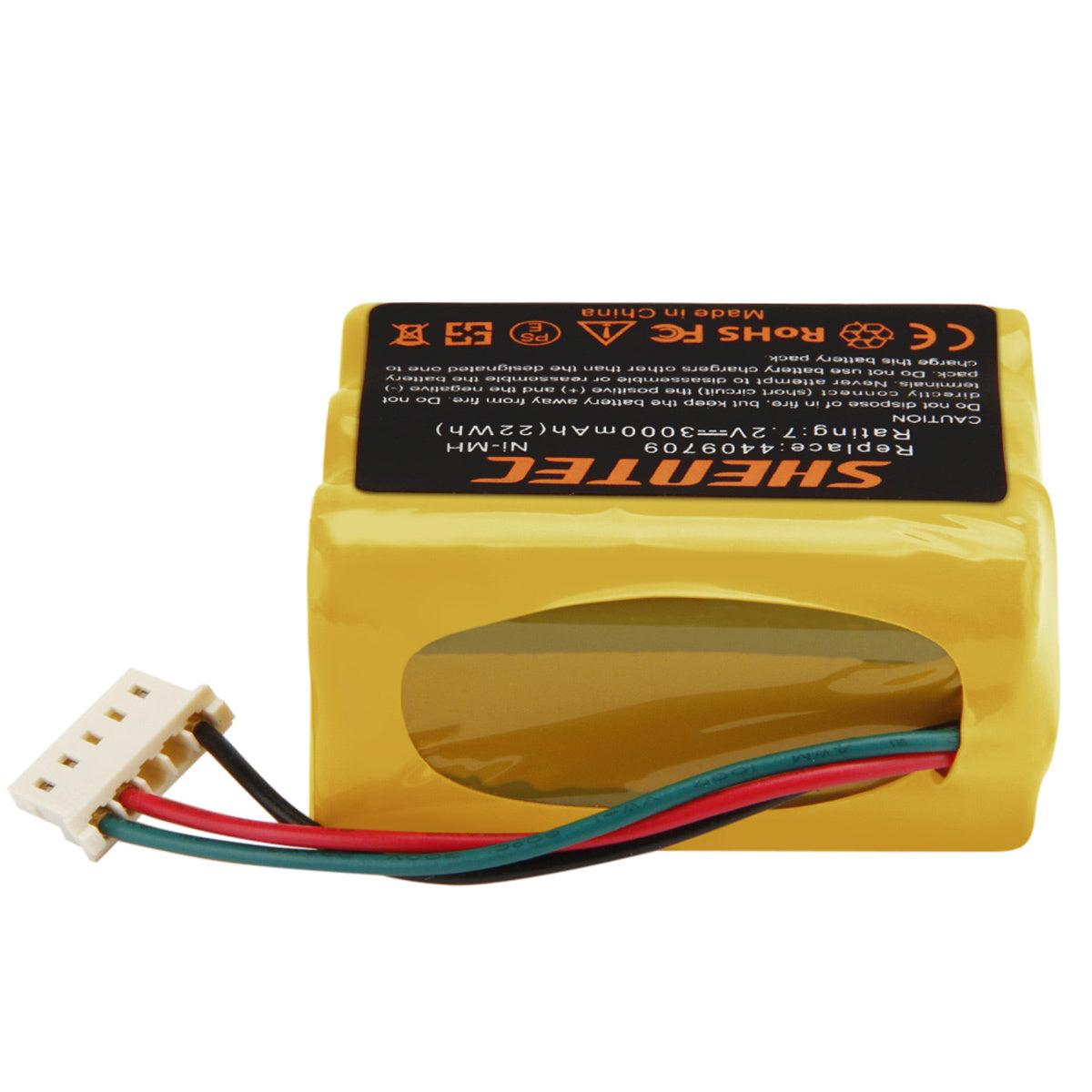 SHENTEC 7.2V 3.0AH Ni-MH Batteria Per iRobot Braava 390 380T 390T 380 4409709 Mint Plus 5200