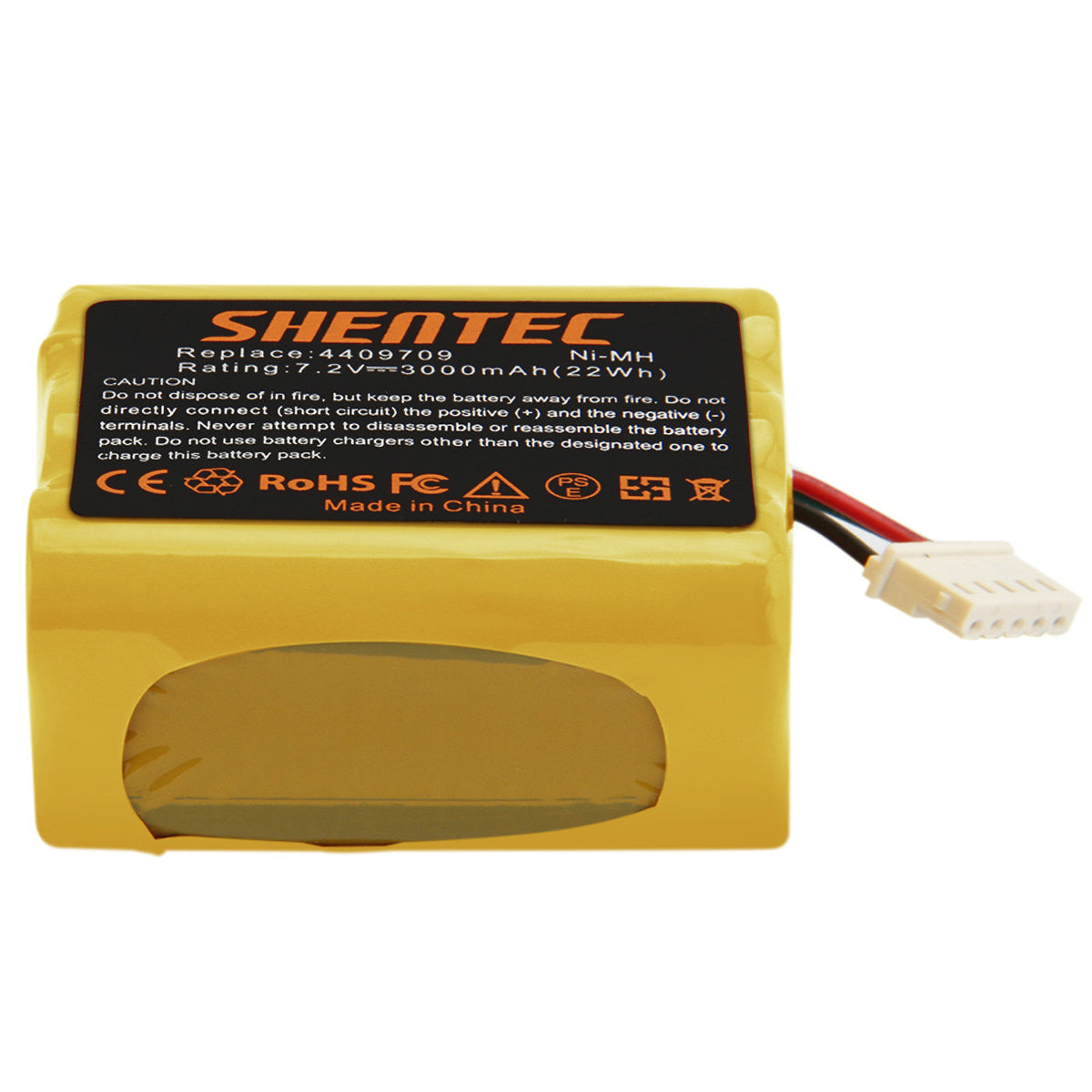 SHENTEC 7.2V 3.0AH Ni-MH Batteria Per iRobot Braava 390 380T 390T 380 4409709 Mint Plus 5200