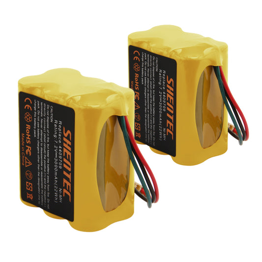 SHENTEC 2x 3.0AH 7.2V Ni-MH Batteria Per iRobot Braava 390 380T 390T 4409709 Mint Plus 5200C