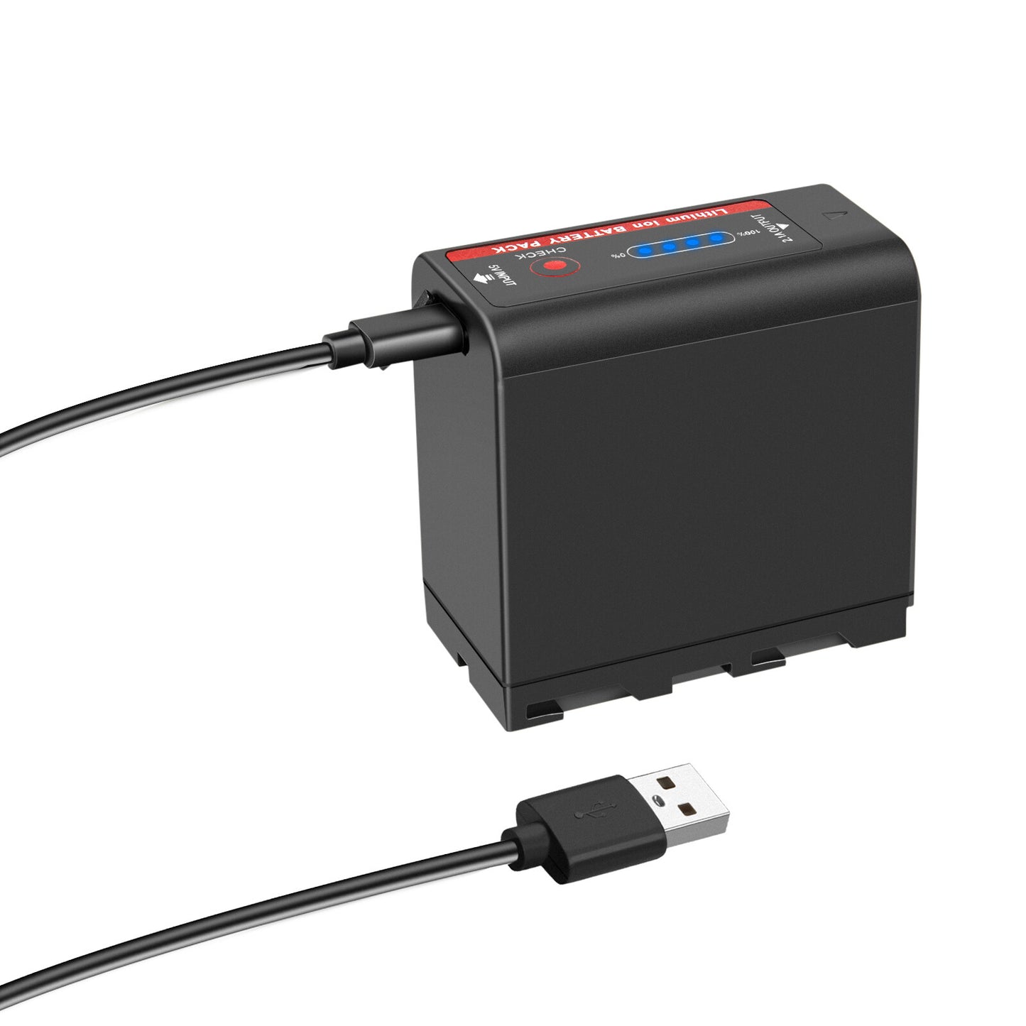 2X Batteria 7.4V NP-F970 10500mAh per Sony NP-F930 F950 NP-F530 F960 NP-F990