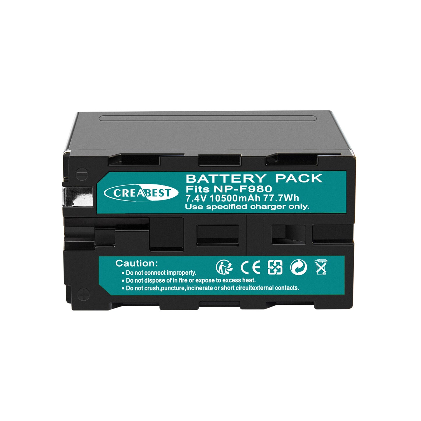 2X Batteria 7.4V NP-F970 10500mAh per Sony NP-F930 F950 NP-F530 F960 NP-F990