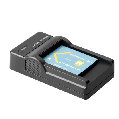 2 Pezzi Caricabatterie NP-BN1 per Sony Cyber-Shot DSC-W310 W800 W320 W350 W380
