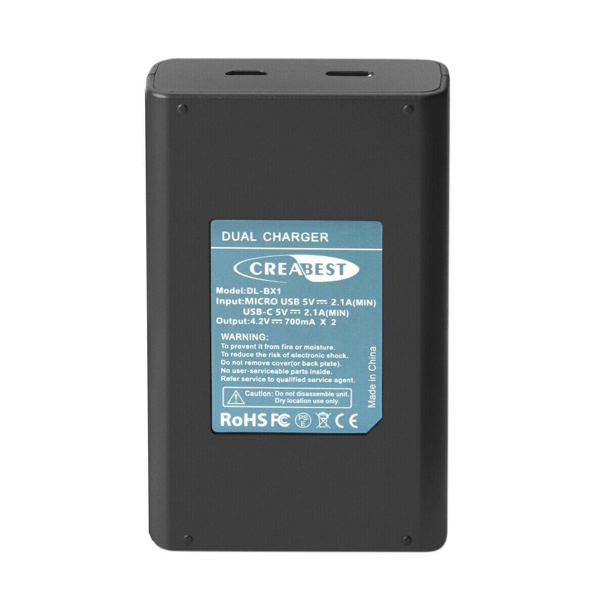 SHENTEC Confezione da 2 Batterie NP-BX1 per Sony DSC-RX100, HX300, H400, WX350, WX400, HX50V, HX60