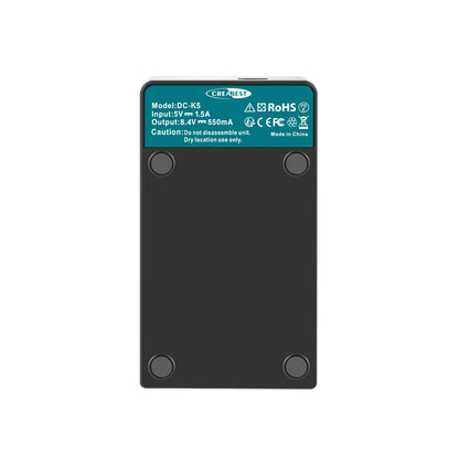 2x Batterie 7.4V NP-FP50, NP-FP51 + Caricabatterie per Sony NP-FH40 NP-FH50 NP-FH60 NP-FH70