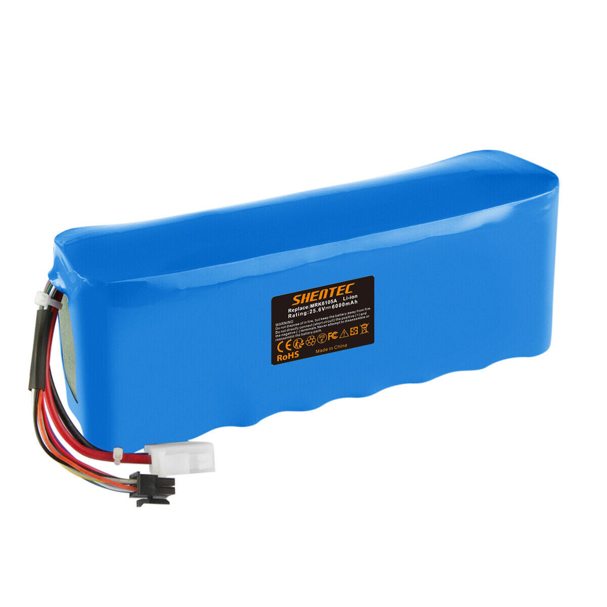 Batteria Li-ion 6Ah 25.6V per Robomow BAT6000A MRK6103A XR3 3000 RS630 RS622