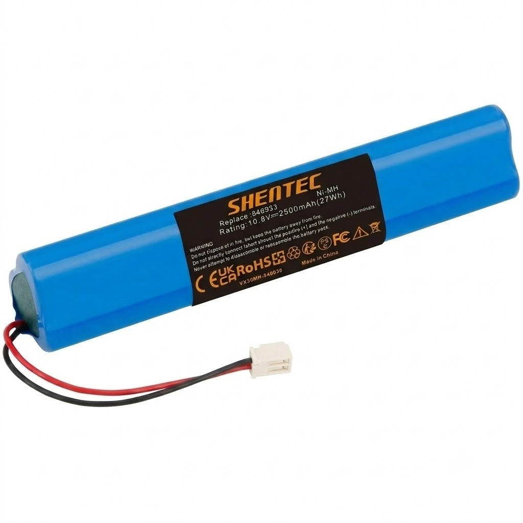 Batteria di ricambio SHENTEC 2500mAh per azionamento tapparella Velux 946933, tapparelle solari SSL, tapparelle solari