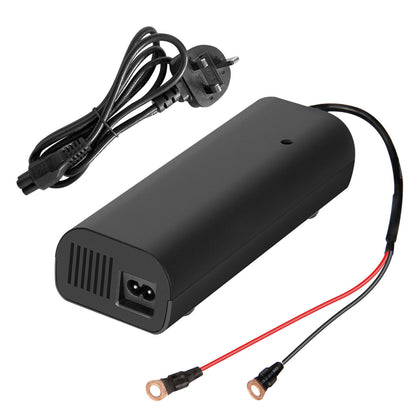 SHENTEC Caricabatterie LiFePO4 14,6V 20A per batterie al litio ferro fosfato da 12V con terminali M8 e pinze a coccodrillo