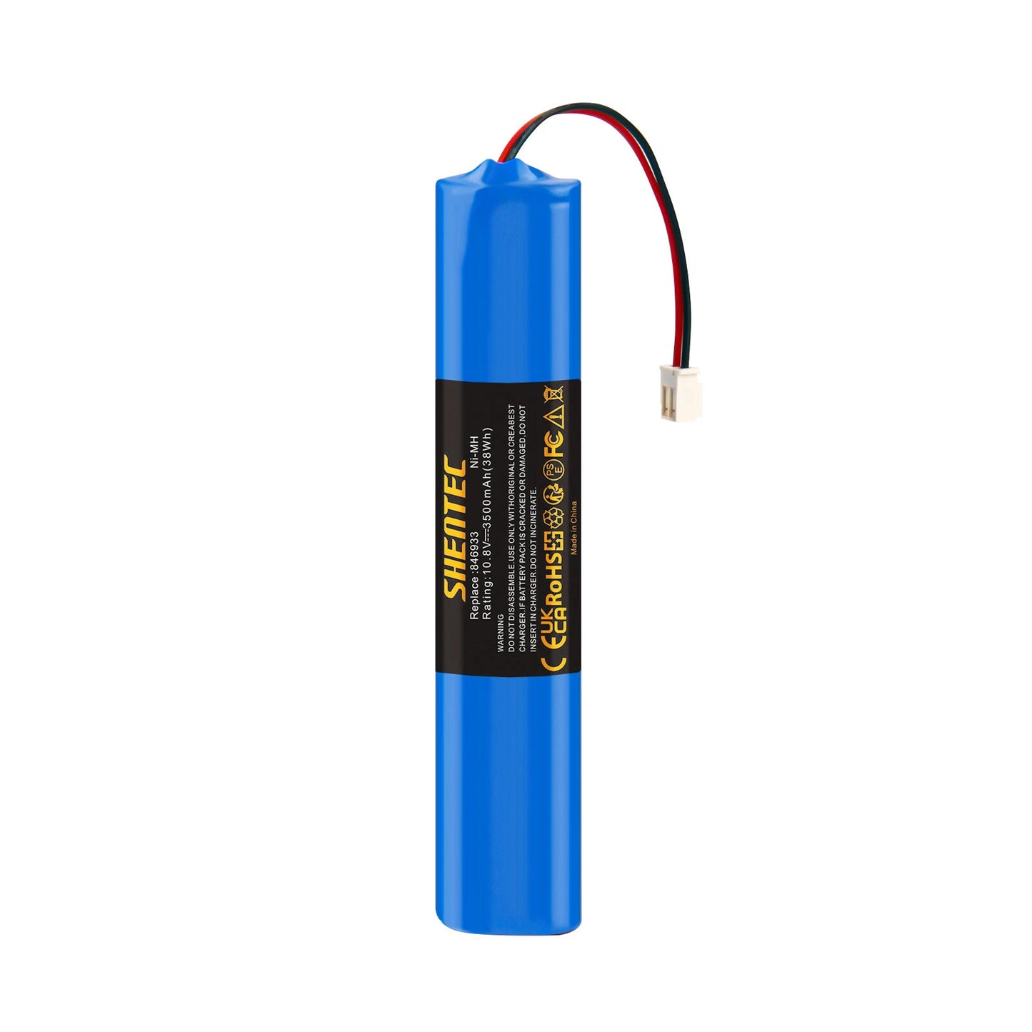 SHENTEC 2x 10.8V 3500mAh Batteria NiMH per Velux Solar-Dachfenster 946933 946930 846933