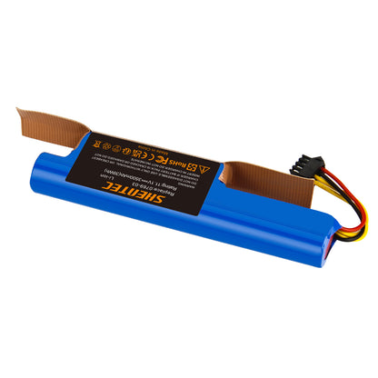 SHENTEC 10.8V 3.5Ah Li-ion Batteria Di Ricambio Per Vileda VR 102, VR One, VR 201 PetPro, VR 303,0769-03