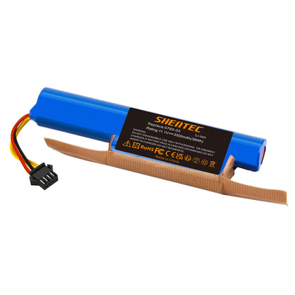 SHENTEC 10.8V 3.5Ah Li-ion Batteria Di Ricambio Per Vileda VR 102, VR One, VR 201 PetPro, VR 303,0769-03