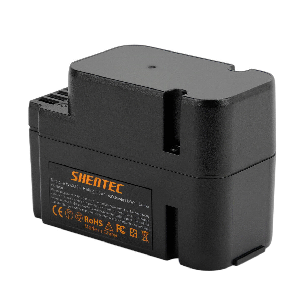 SHENTEC 2x 4.0Ah 28V Li-ion Batteria di ricambio per Worx WA3225 WA3565 WG754E WG790E WG791E.1 WG796E.1
